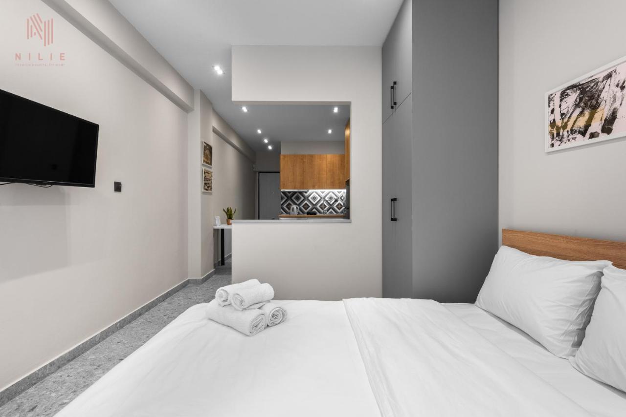 Apartament Timesquare, Nilie Hospitality Mgmt Saloniki Zewnętrze zdjęcie