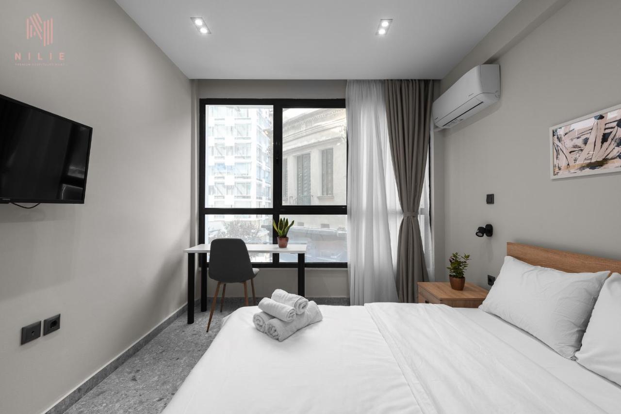 Apartament Timesquare, Nilie Hospitality Mgmt Saloniki Zewnętrze zdjęcie