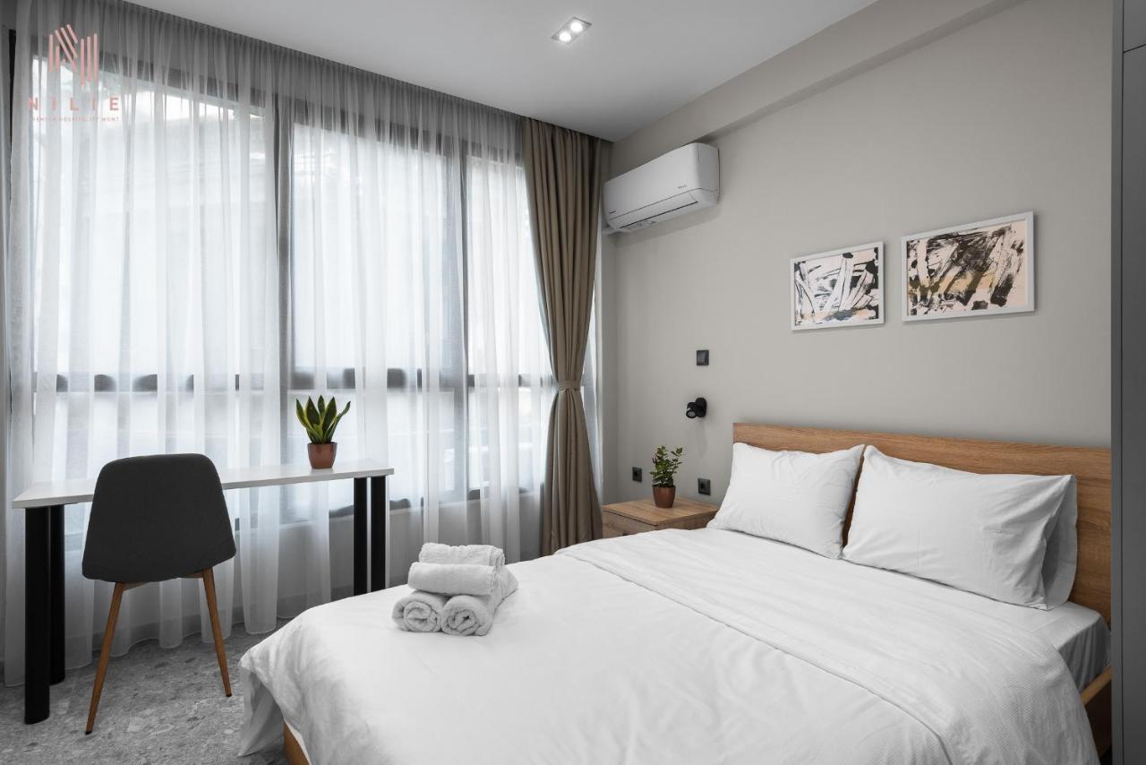 Apartament Timesquare, Nilie Hospitality Mgmt Saloniki Zewnętrze zdjęcie